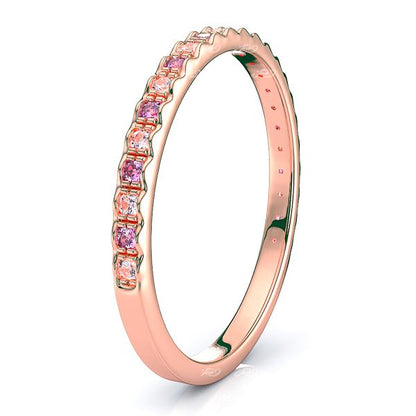 Rose Diamond and Pink Sapphire