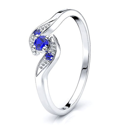 White Blue Sapphire