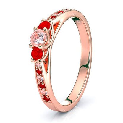 Rose Diamond and Ruby