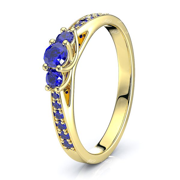 Yellow Blue Sapphire