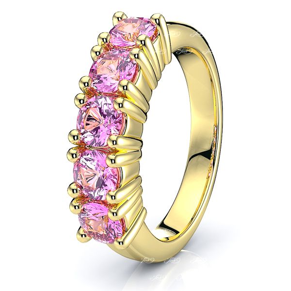 Yellow Pink Sapphire
