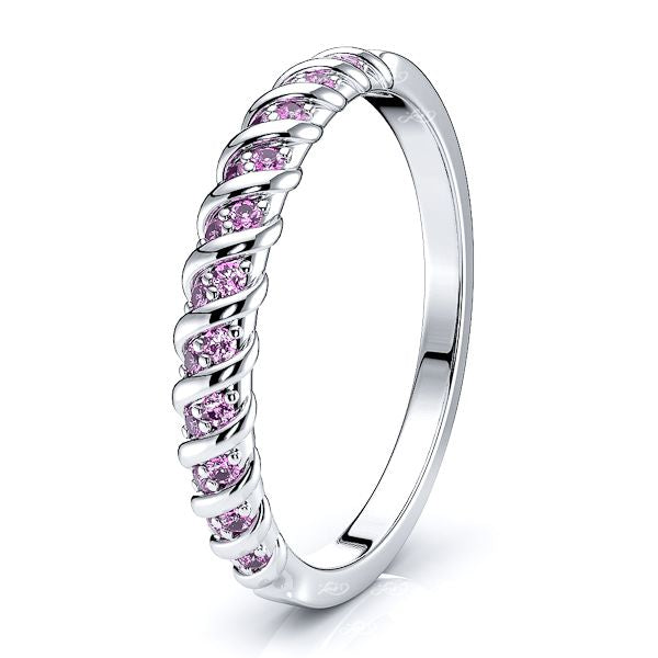 White Pink Sapphire