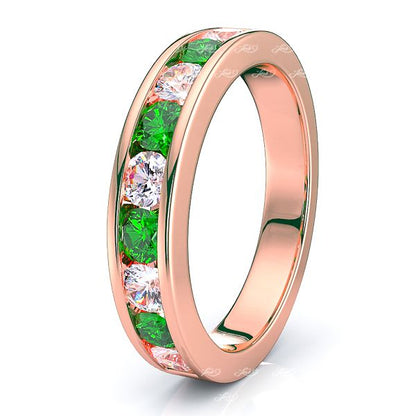 Rose Diamond and Emerald