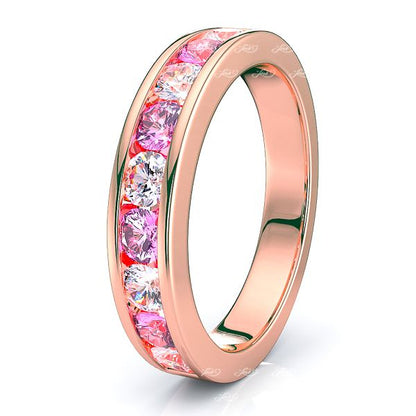 Rose Diamond and Pink Sapphire