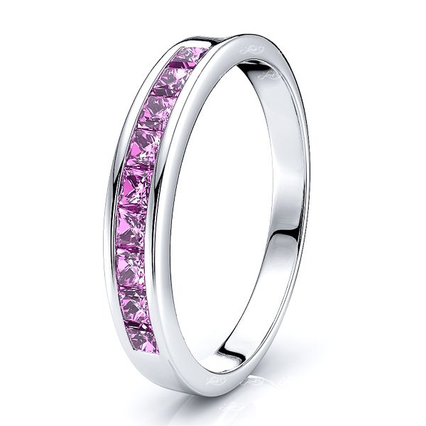 White Pink Sapphire