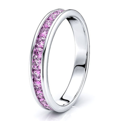 White Pink Sapphire