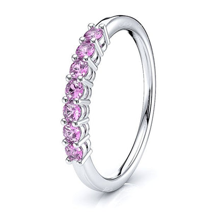 White Pink Sapphire