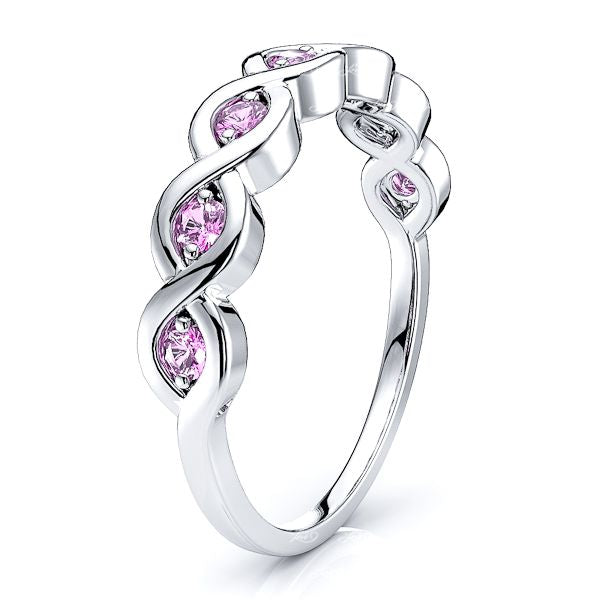 White Pink Sapphire