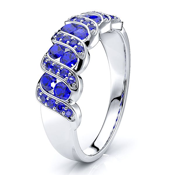 White Blue Sapphire