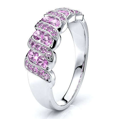 White Pink Sapphire
