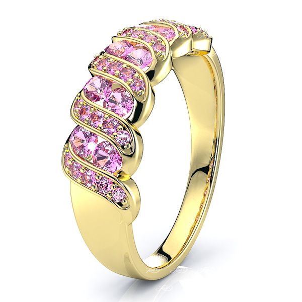 Yellow Pink Sapphire