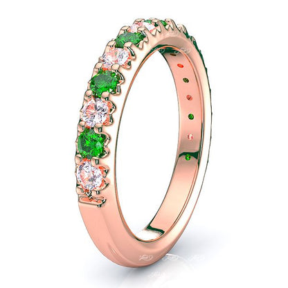 Rose Diamond and Emerald