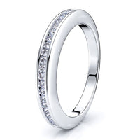 Jehanne Channel Set Women Anniversary Wedding Ring