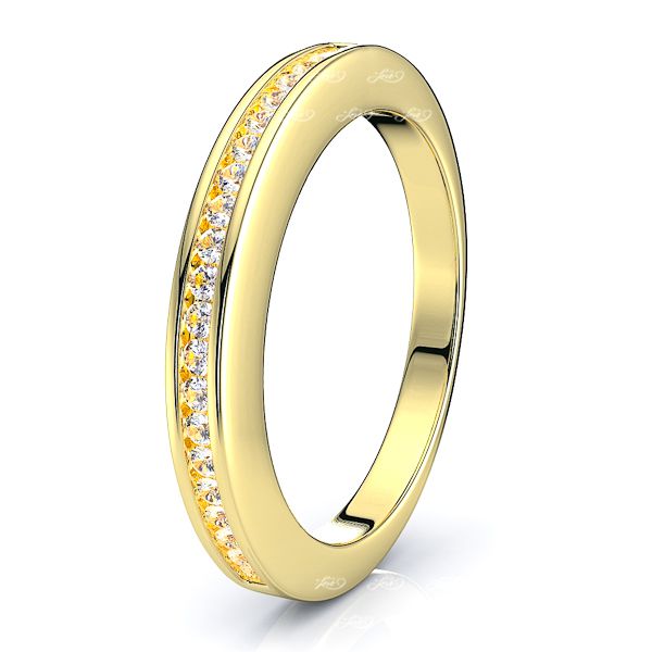 Jehanne Channel Set Women Anniversary Wedding Ring