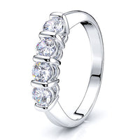 Romola Bar Set Women Anniversary Wedding Band