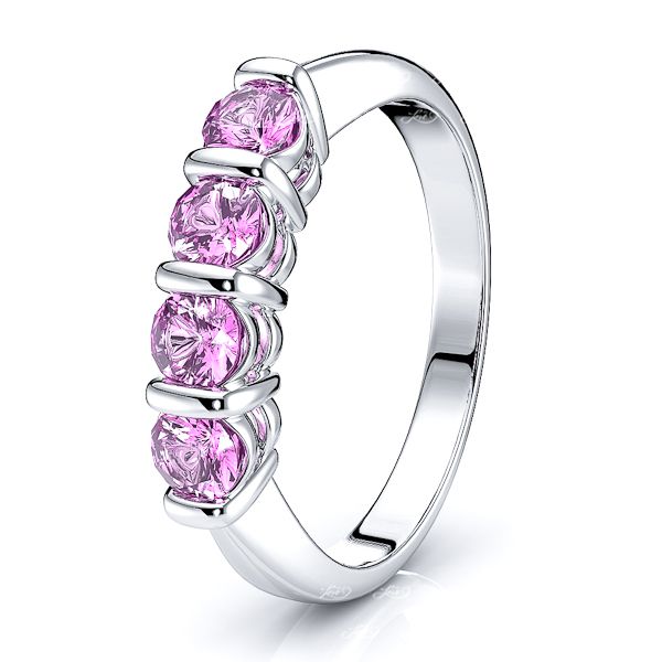White Pink Sapphire