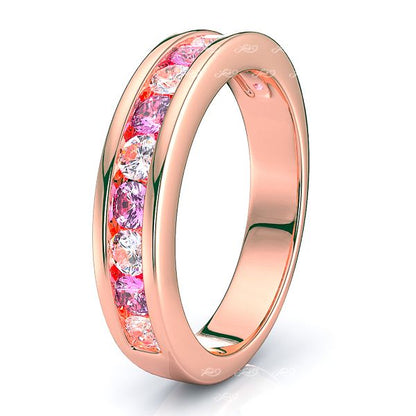 Rose Diamond and Pink Sapphire