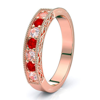 Rose Diamond and Ruby