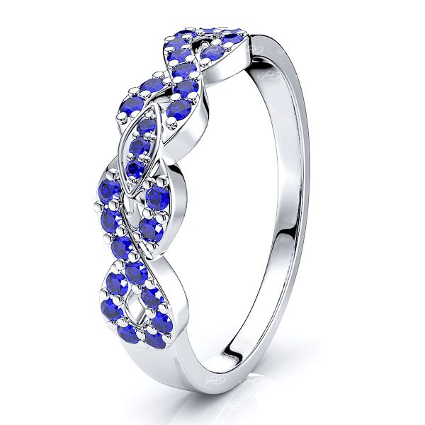 White Blue Sapphire