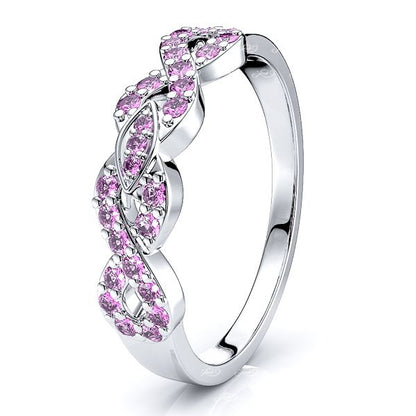 White Pink Sapphire