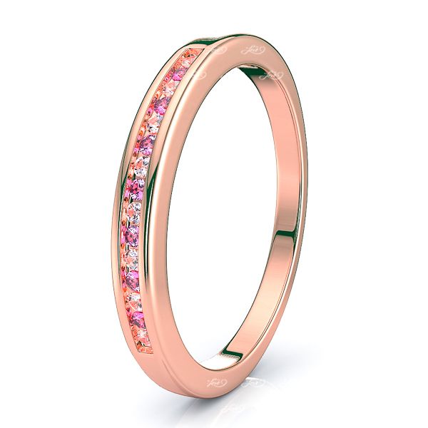 Rose Diamond and Pink Sapphire
