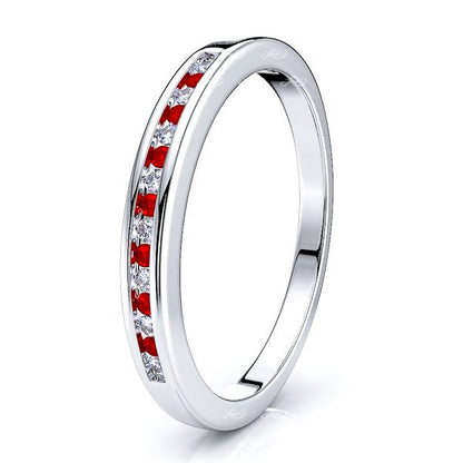 White Diamond and Ruby