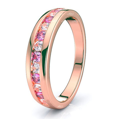 Rose Diamond and Pink Sapphire