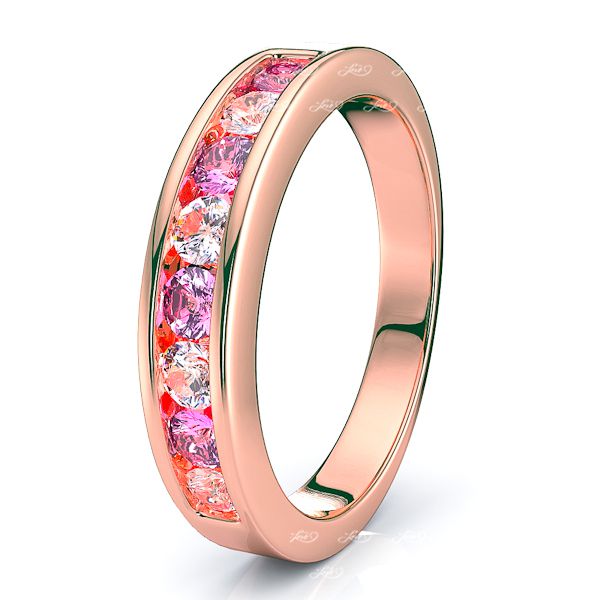 Rose Diamond and Pink Sapphire