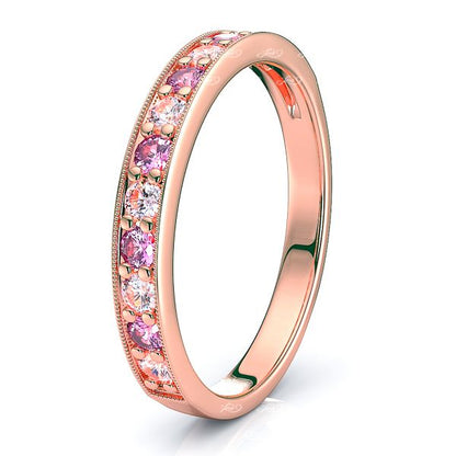 Rose Diamond and Pink Sapphire