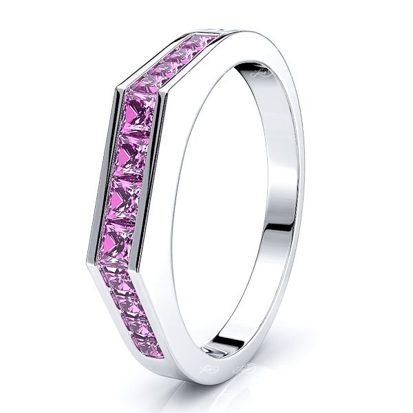 White Pink Sapphire