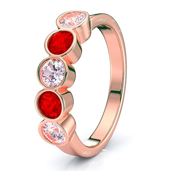 Rose Diamond and Ruby