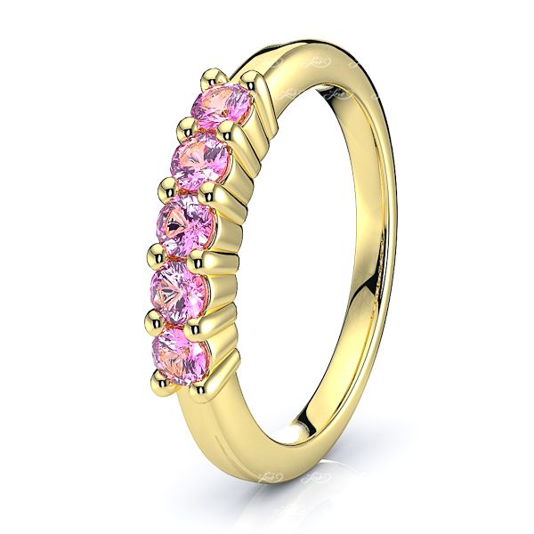 Yellow Pink Sapphire