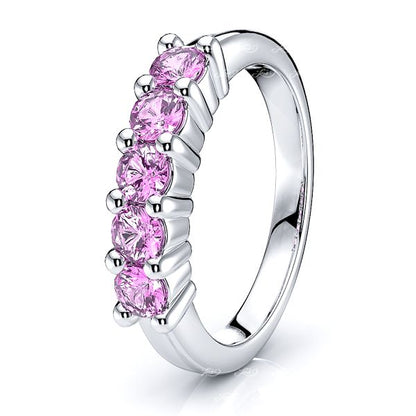 White Pink Sapphire
