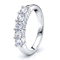 Petite Prong Set Women Anniversary Wedding Ring