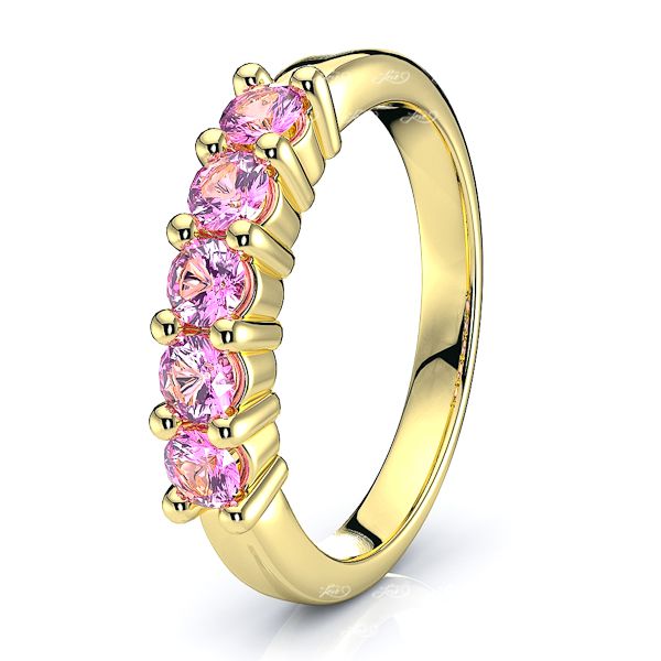 Yellow Pink Sapphire