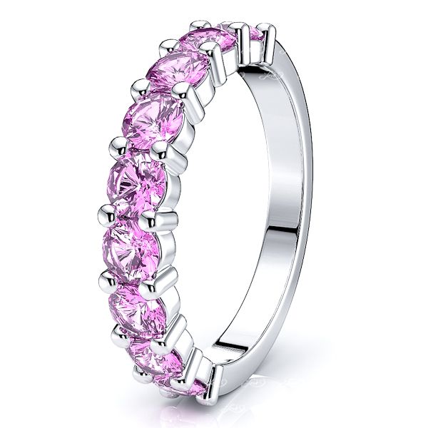 White Pink Sapphire