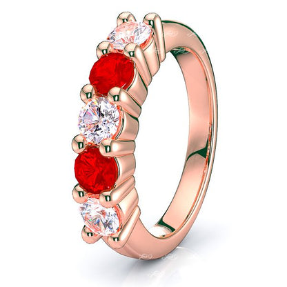 Rose Diamond and Ruby