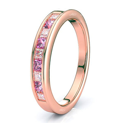 Rose Diamond and Pink Sapphire