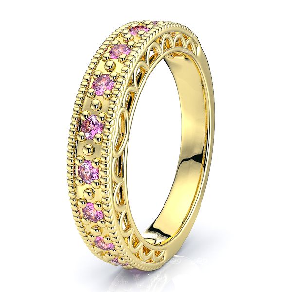 Yellow Pink Sapphire