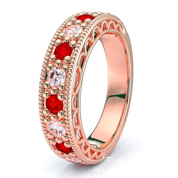 Rose Diamond and Ruby