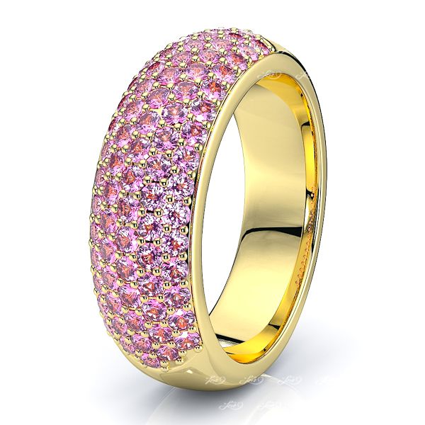 Yellow Pink Sapphire