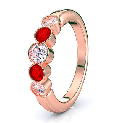 Rose Diamond and Ruby