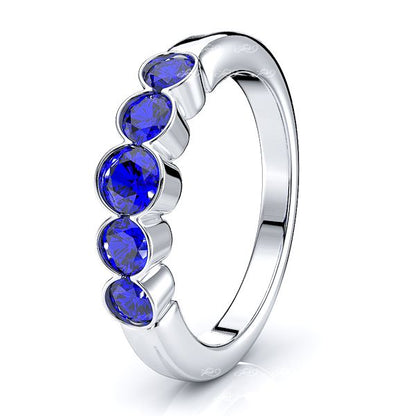 White Blue Sapphire