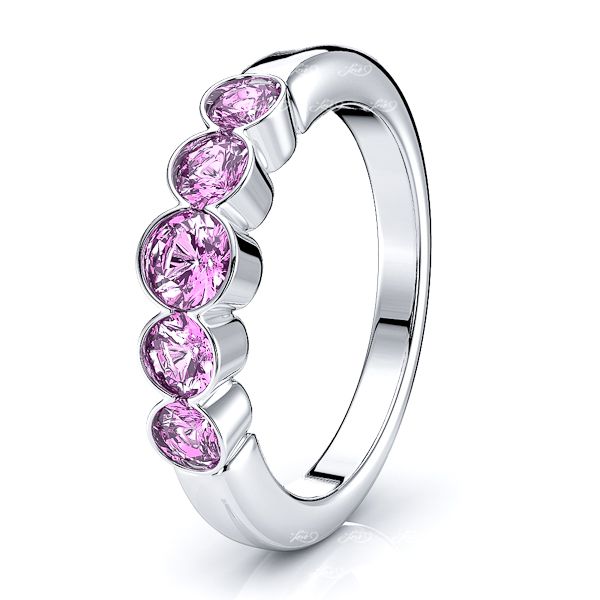 White Pink Sapphire