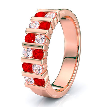 Rose Diamond and Ruby