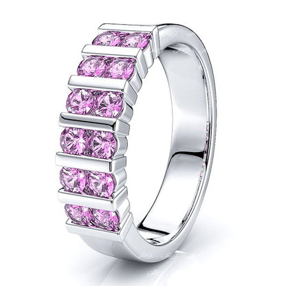 White Pink Sapphire