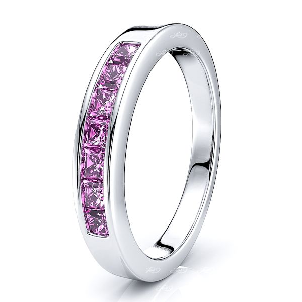 White Pink Sapphire