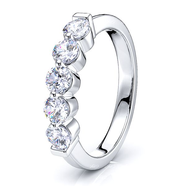 Colette Prong Set Women Anniversary Wedding Ring