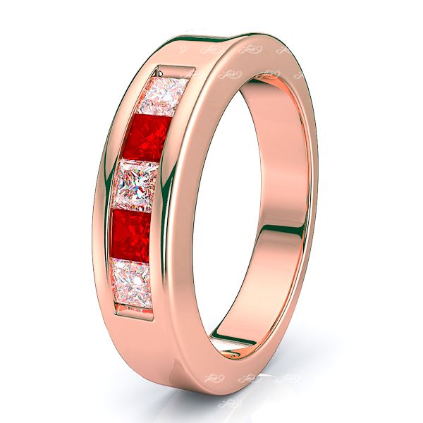 Rose Diamond and Ruby