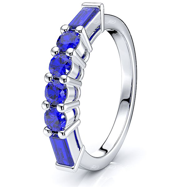 White Blue Sapphire